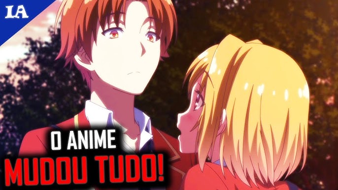 CORTARAM O HARÉM CERCANDO O PROTAGONISTA! - Classroom of Elite (Anime vs  Novel) ep 4 