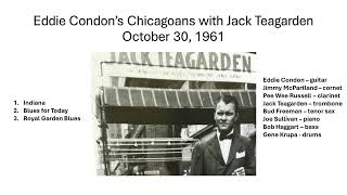 Eddie Condon's Chicagoans with Jack Teagarden and Gene Krupa - 30 October 1961