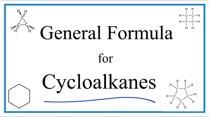 General Formula for Cycloalkanes