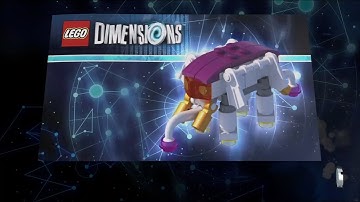 LEGO Dimensions Adventure Time Level Pack Instructions War Elephant/Cosmic Squid/Psychic Submarine