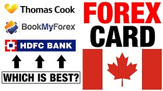 BEST FOREX CARD For Canada in 2022 🇨🇦 (Thomascook, NiYO, SBI, HDFC etc)