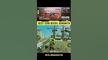 M16 ZERO RECOIL + HIGH DAMAGE  | CALL OF DUTY MOBILE