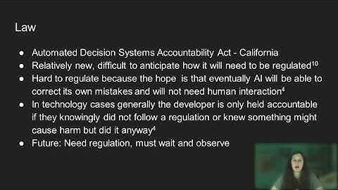 CS702 Ethics Presentation 1 - AI Law and Ethics_Dahlberg