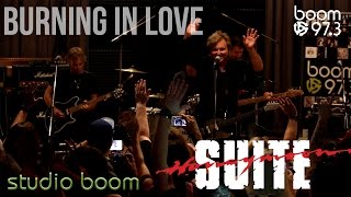 Honeymoon Suite - Burning In Love LIVE - studio boom chords