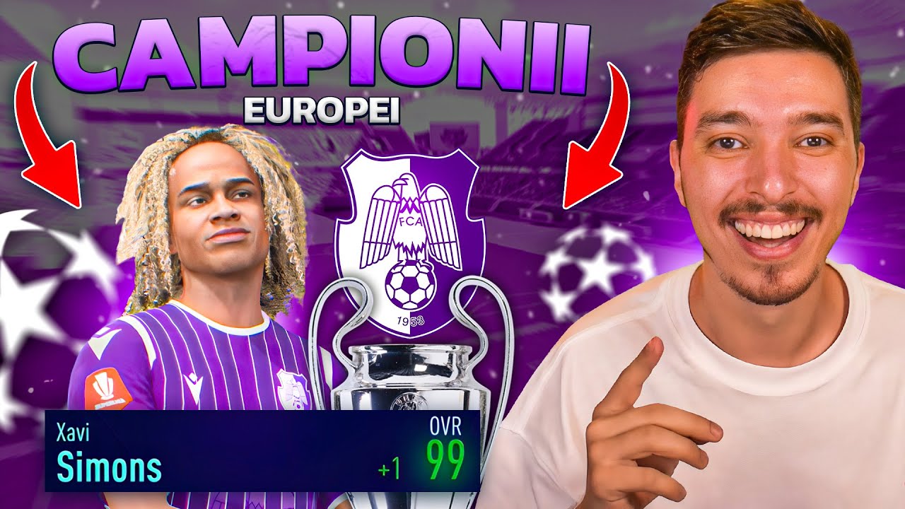 TRANSFER 1 JUCATOR PE SEZON LA FC ARGES PANA CASTIG UCL SI ADUC JUCATORUL PERFECT! FIFA 23 ROMANIA