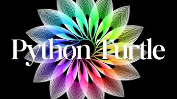 Create Art with Python Turtle 01: A Colorful Flower!