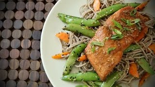 Get the recipe for teriyaki salmon at
http://m.allrecipes.com/recipe/228285/teriyaki-salmon/ watch how to
make broiled fillets with homemade ...