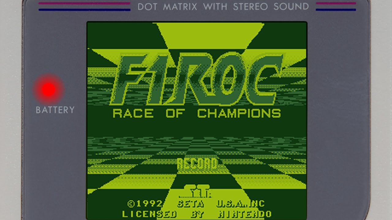 F1 ROC: Race of Champions - SNES (1992) [S02E12] - YouTube