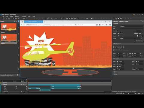 How to Group Elements in Saola Animate - YouTube