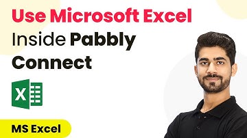 How to use Microsoft Excel Inside Pabbly Connect