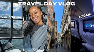 TRAVEL DAY VLOG | flying to Spain + airport vlog screenshot 5