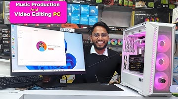 Music production  & Video editing pc build ll 4k Video editing pc build ✅