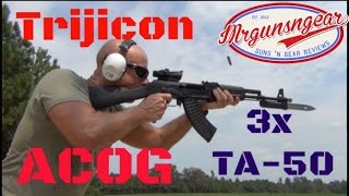 Trijicon TA50 3x24 ACOG With 7.62x39 Reticle: Best AK-47 Combat Optic? (HD)