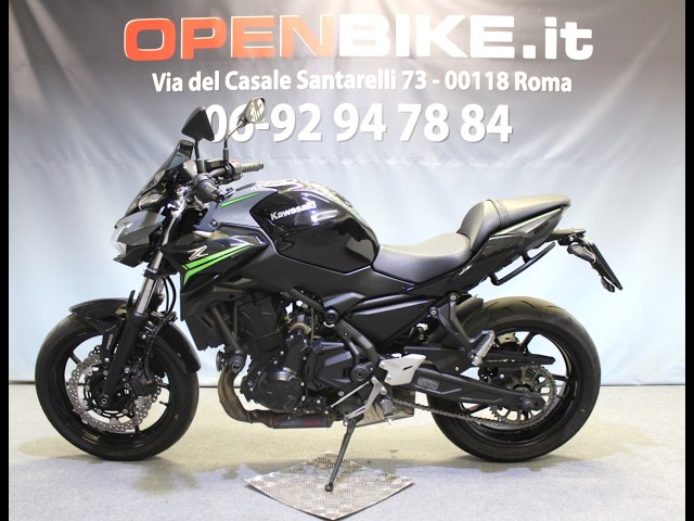 Kawasaki Z 650 Euro 5+ Anno 09/2024 Km 6.800 - www.openbike.it