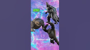 Doug Vs Monsterverse And All Monsters Battle Edit #Shorts #Godzilla #Doug #Edit