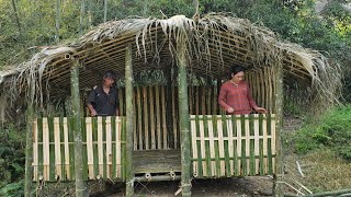 Completing the bamboo house - harvesting sugarcane to sell - attacked by bad guys/ Ly thi chanh by Lý Thị Chanh 6,537 views 1 month ago 30 minutes