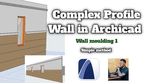 Complex Profile Wall in Archicad