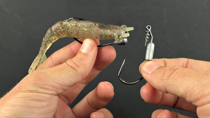 How To Rig Mulligan Paddletail Lures On ALL Types Of Fishing Hooks 