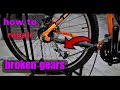 How to repair mtb gears quick tutorial