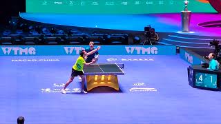 Hugo Calderano vs Anders Lind| 2024 ITTF WORLD CUP MACAO | Private Camera | Group | 卡特拉奴 連德