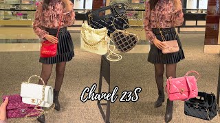 COME SHOPPING WITH ME - CHANEL 23S COLLECTION (SPRING-SUMMER 2023) & THE  NEW MINI 22 BAG 