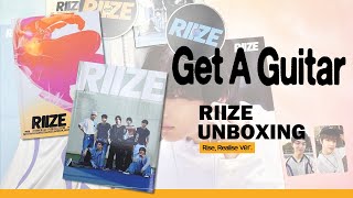 💿UNBOXING💿 RIIZE 1st Single Album 'Get A Guitar' [Rise, Realize Ver.] Album 라이즈 '겟 어 기타' 앨범 개봉
