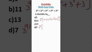 Divisibility test #divisibilitytest #pgcetexam #rrbntpc #rrbgroupd