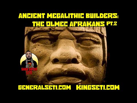 ⁣ANCIENT MEGALITHIC BUILDERS: THE OLMEC AFRAKANS!! PT.2 #GeneralSeti #SaraSutenSeti