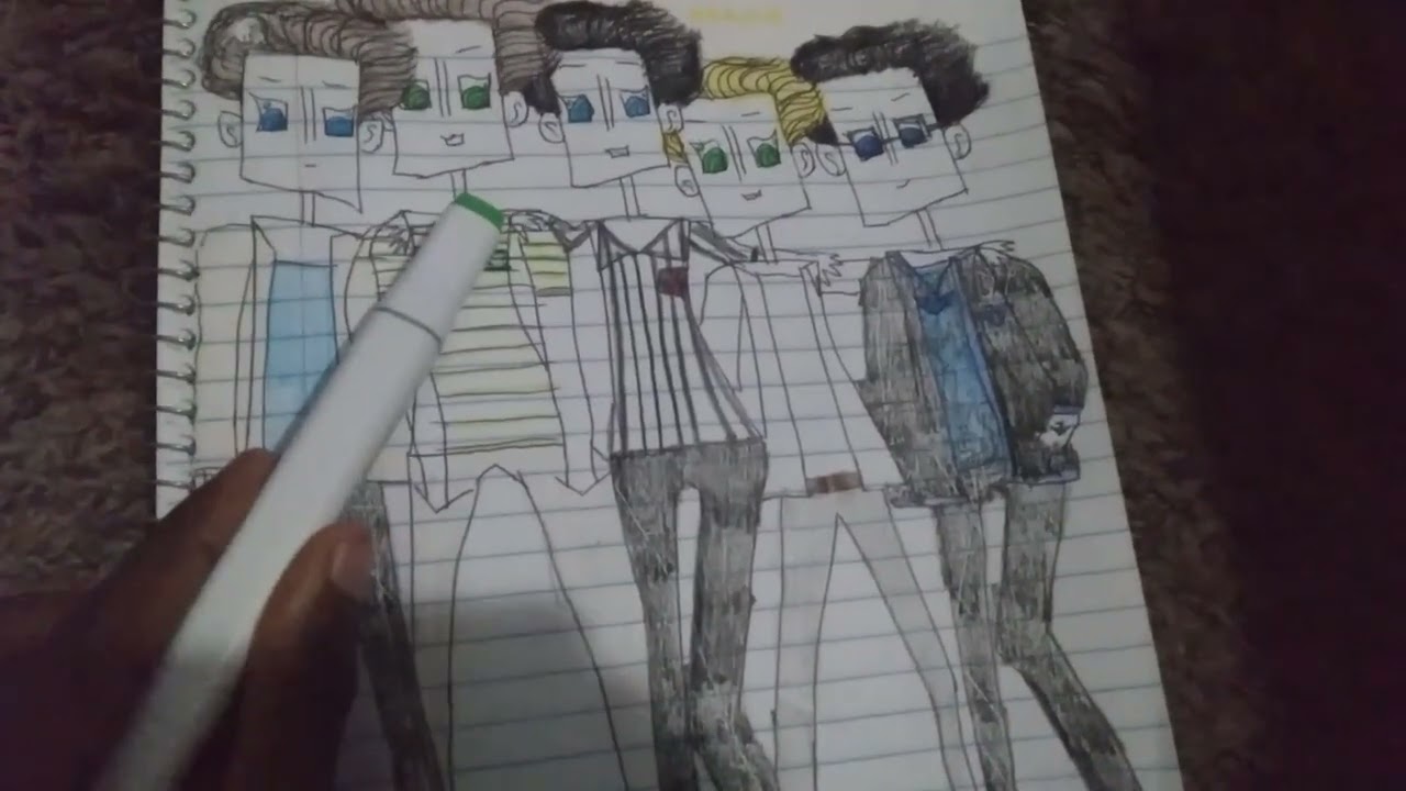 If DC Superhero Boys sang Spaces By One Direction