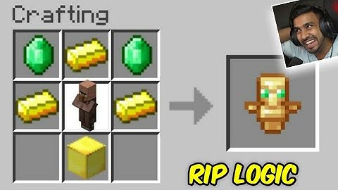 Indian gamers RIP LOGIC in Minecraft 🔴 techno gamer, live Insaan, gamerfleet, smartypie