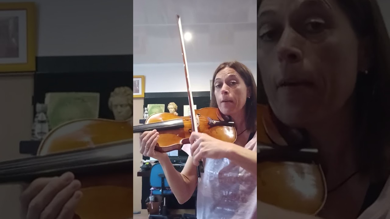 Leçon 77 de violon 🎻 : du staccato🥳