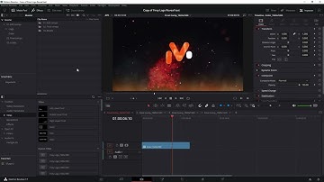 TUTORIAL | Firey Logo Reveal: DaVinci Resolve template