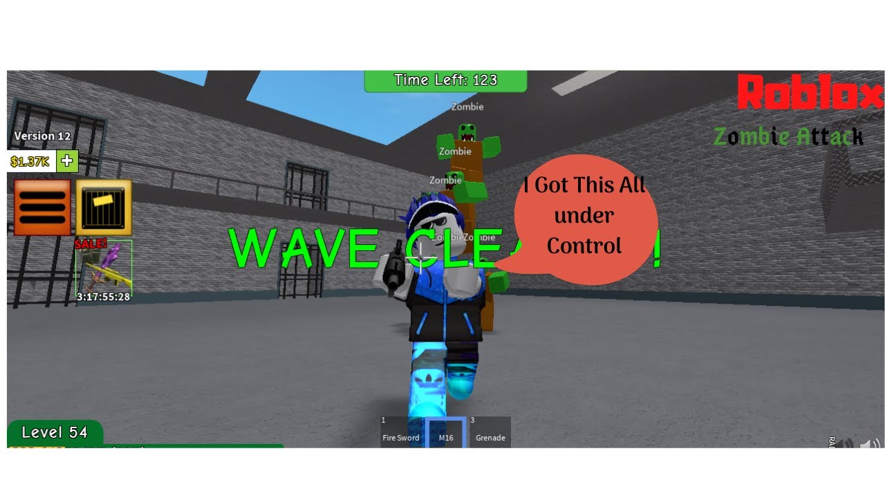 Zombie Attack Roblox Controls