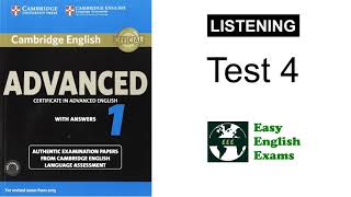 [EEE] Cambridge C1 Advanced 1 - Listening Test 4 - CAE (ver2015) screenshot 5