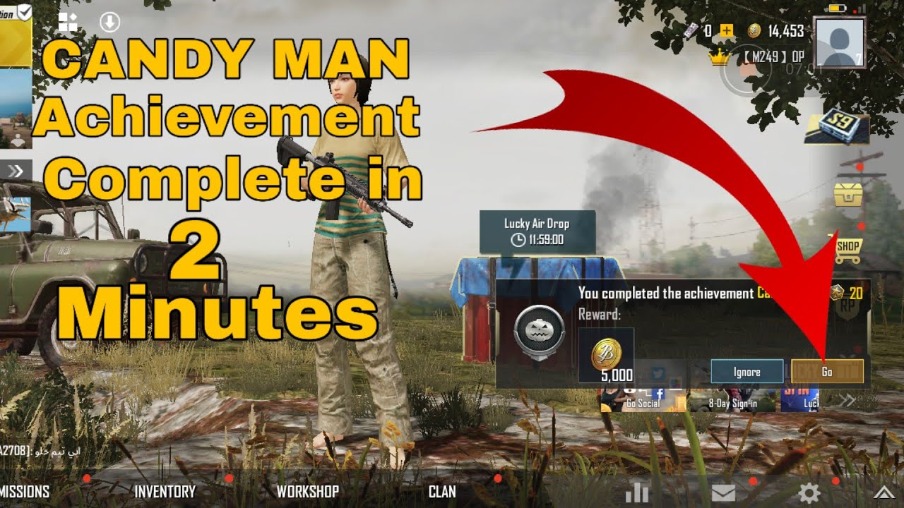 Can we Complete CANDY MAN achievement Now in PUBG Mobile? [HINDI]