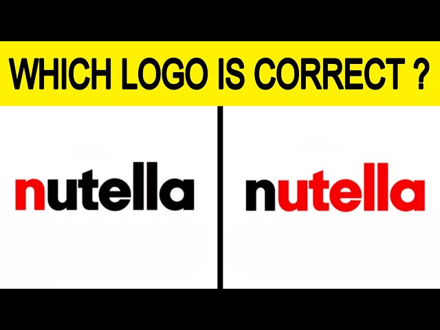 Spot the Correct Logo  Check If You Have a Photographic Memory 