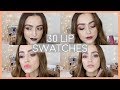 LIP SWATCHES | Ofra Long Lasting Liquid Lipsticks!