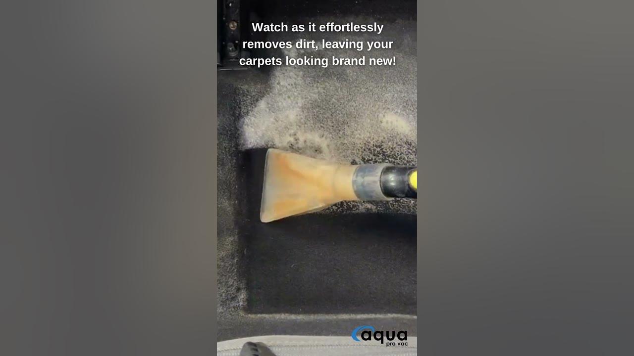 Aqua Pro Vac Carpet Extractor Deep Clean Like a Pro! YouTube