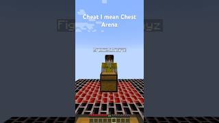 Chest Arena 3 (I’m the goat) #minecraft #minecraftshorts #memes