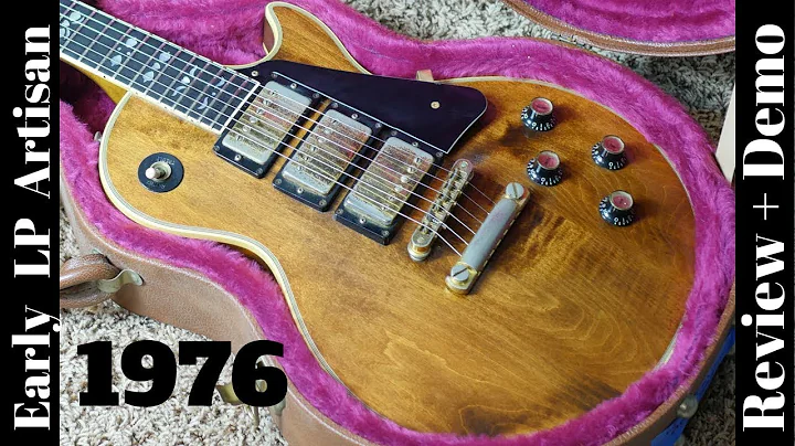 1976 Gibson Les Paul Artisan 3 Pickup Early Example C Serial Number Review + Demo