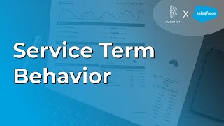 Service Term Behavior #cpq