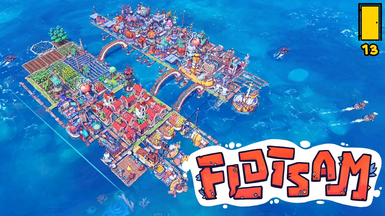 It's Scavenging Time! | Flotsam - Part 13 (Floating City Builder)