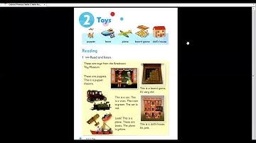 OXFORD PRIMARY SKILLS READING AND WRITING 1 - Unit 2: toys