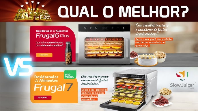 Desidratador de Alimentos Industrial em Aço Inox - Macanuda