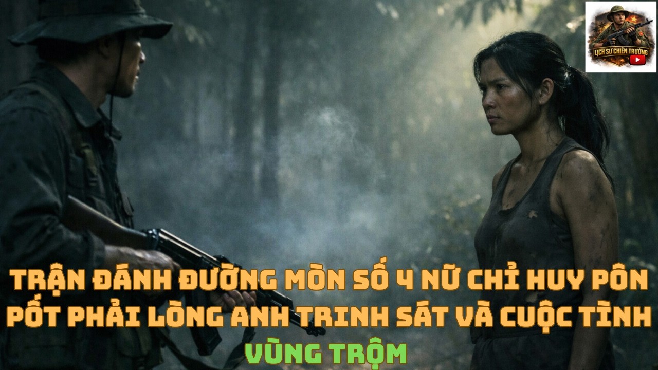 trận đánh đường mòn số 4 nữ chỉ huy pôn pốt phải lòng anh trinh sát và cuộc tình vùng chiến trường k