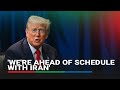 Trump says Iran is facing true 'regime change'