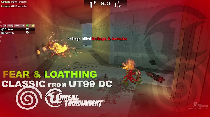 Fear and Loathing in UT4 | map from UT99 Dreamcast | DM gameplay | Unreal Tournament 4 | 2025 |