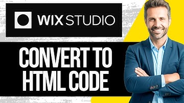 How to Convert Wix Studio to Html Code | Tutorial 2025