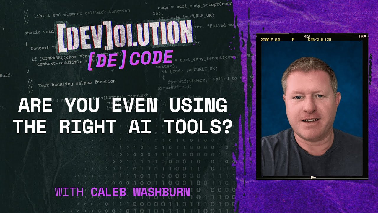Are You Even Using The Right AI Tools? with Caleb Washburn