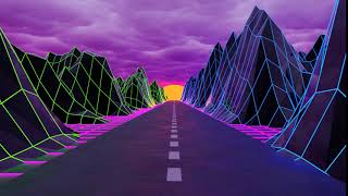 Vj loop 2020: the long road home (Retrowave).